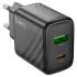 Hoco CS23A 30W Dual Port Wall Charger With Type-C to IP Cable